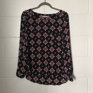 Loft printed blouse